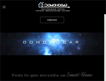 Tablet Screenshot of domohogar.com
